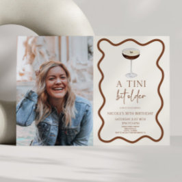 Invitación Fiesta de cumpleaños de Expresso Martini, un poco 