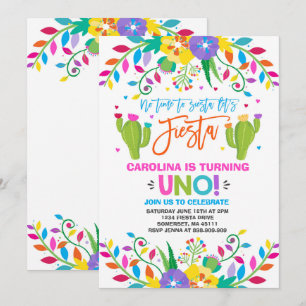 Invitación Fiesta de cumpleaños de Fiesta de cumpleaños mexic