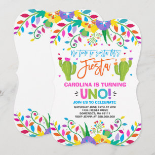 Invitación Fiesta de cumpleaños de Fiesta de cumpleaños mexic