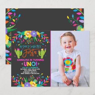 Invitación Fiesta de cumpleaños de Fiesta de cumpleaños mexic