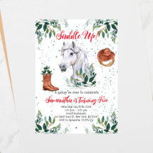 Fiesta de cumpleaños de Greenery Boy Horse