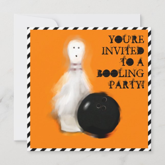 INVITACIÓN FIESTA DE CUMPLEAÑOS DE HALLOWEEN (Anverso)