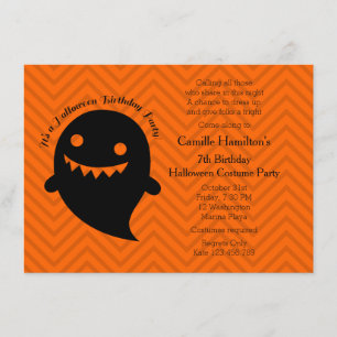Invitación Fiesta de cumpleaños de Halloween