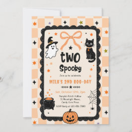 Invitación Fiesta de cumpleaños de Halloween espeluznante a c
