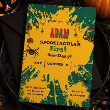 Fiesta de cumpleaños de Halloween para niños de Ha