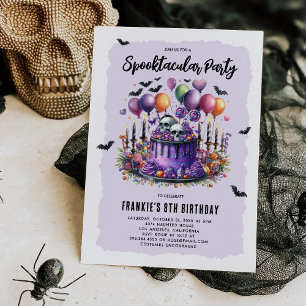 Invitación Fiesta de cumpleaños de Halloween para niños Espel