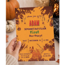 Fiesta de cumpleaños de Halloween para niños Hallo