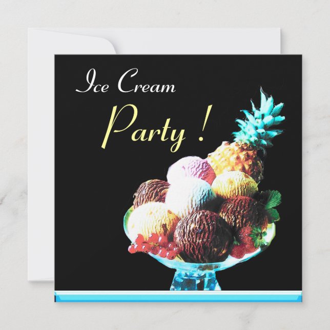 INVITACIÓN FIESTA DE CUMPLEAÑOS DE HELADO 2 (Anverso)