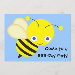 Invitación Fiesta de cumpleaños de Honey Bee