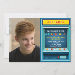 Invitación Fiesta de cumpleaños de imágenes de juegos de arca