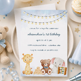 Invitación Fiesta de Cumpleaños de Juguetes Caprichosos