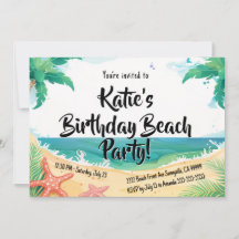 Fiesta de Cumpleaños de Kids Beach