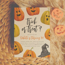 Fiesta de cumpleaños de la calabaza de Halloween c