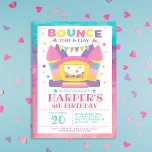 Invitación Fiesta de cumpleaños de la casa de Bonza<br><div class="desc">Invitación a la fiesta de cumpleaños de la casa de Bonza - Deje que nuestra invitación a la fiesta de cumpleaños de la casa de rebote ayude a llevar el gran día de su pequeña a nuevas alturas. A todo el mundo le encanta un fiesta de casa hinchable. Esta invitación...</div>