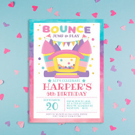 Invitación Fiesta de cumpleaños de la casa de Bonza