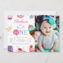 Fiesta de cumpleaños de la foto de Sweet One