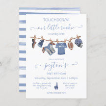 Fiesta de cumpleaños de la línea de ropa de fútbol