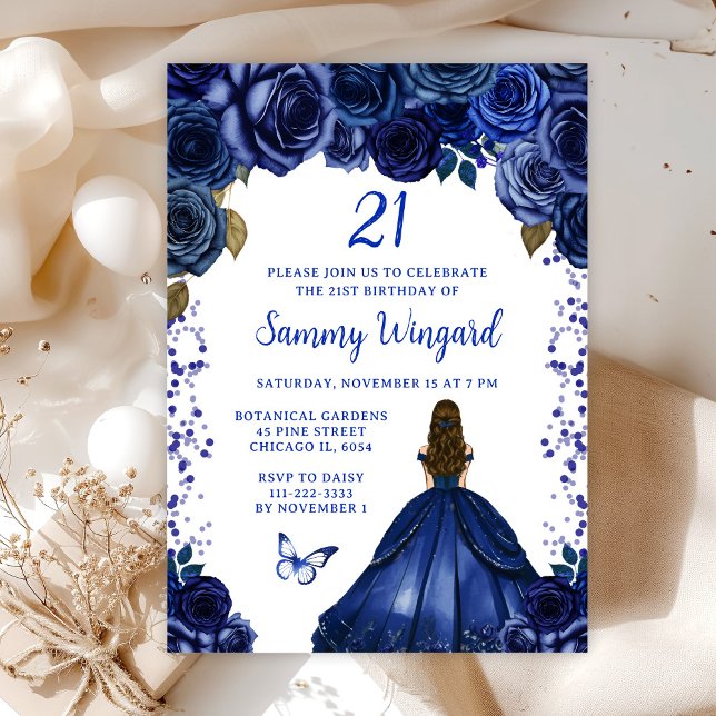 Invitación Fiesta de cumpleaños de la princesa de la marina a (Subido por el creador)