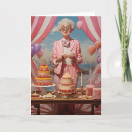 Invitación Fiesta de cumpleaños de la Señora Rosa