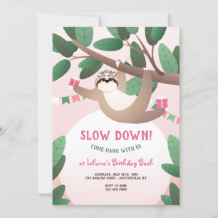 Invitación Fiesta de Cumpleaños de la Tradición Cute