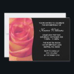 Invitación Fiesta de cumpleaños de las flores rosas<br><div class="desc">Invite a sus invitados con estilo con esta magnífica invitación a la fiesta de cumpleaños rosa. personalizar fácilmente con la información de su fiesta.</div>
