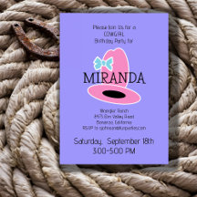 Fiesta de Cumpleaños de las Vaqueras