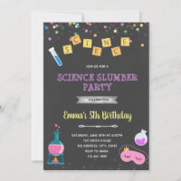 Fiesta de cumpleaños de lentas de la ciencia