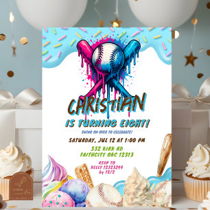 Invitación Fiesta de cumpleaños de los adolescentes del equip