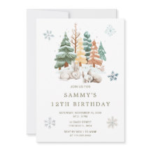 Fiesta de cumpleaños de los Conejos de Invierno Cu