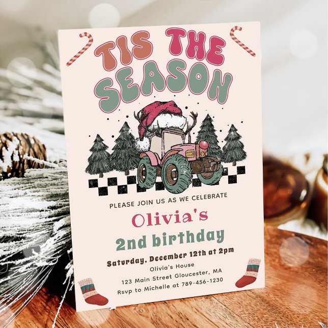 Invitación Fiesta de cumpleaños de los Navidades de los camio (Subido por el creador)