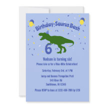 Fiesta de cumpleaños de los niños de los dinosauri