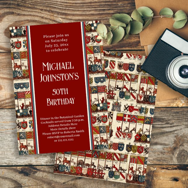 Invitación Fiesta de cumpleaños de Lover, antigua herencia hi (Subido por el creador)