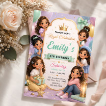 Fiesta de Cumpleaños de Luxury Princess Friends 6t