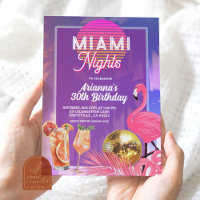 Fiesta de Cumpleaños de Miami Nights de Verano