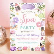 Fiesta de Cumpleaños de Niña en el Spa Encantador