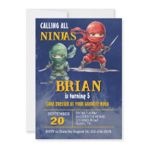 Fiesta de cumpleaños de Ninja Warrior
