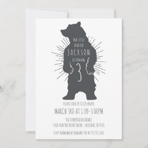 Invitación Fiesta de cumpleaños de niños con temática de "Bea