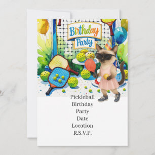 Invitación Fiesta de cumpleaños de pelota para los amantes de
