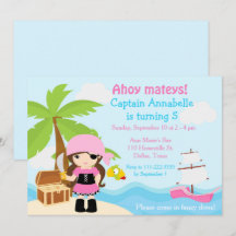 Fiesta de Cumpleaños de Pirata Morena Linda