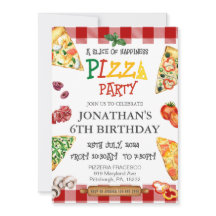 Fiesta de cumpleaños de Pizza