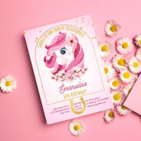 Fiesta de cumpleaños de Pony para los caballos ros