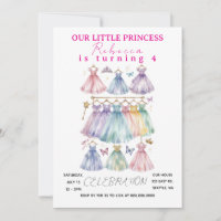 Fiesta de Cumpleaños de Princesa Vestirse 