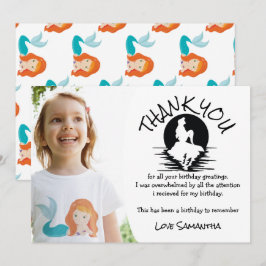 Invitación Fiesta de cumpleaños de Sirena Gracias