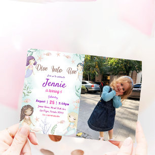 Invitación Fiesta de cumpleaños de sirvienta bajo el Fiesta d
