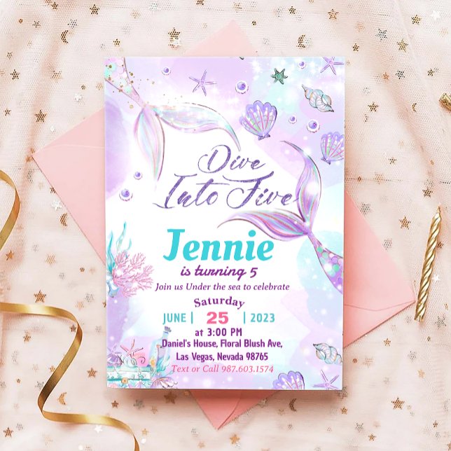 Invitación Fiesta de cumpleaños de sirvienta bajo el Fiesta d (Subido por el creador)