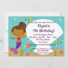 Invitación Fiesta de cumpleaños de sirvienta para niños Perso