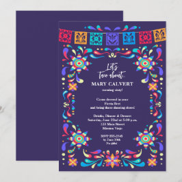 Invitación Fiesta de cumpleaños de Taco Bout