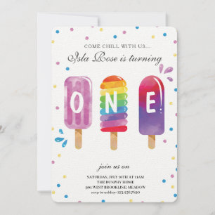 Invitación Fiesta de cumpleaños de verano