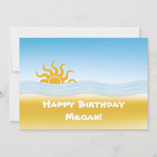 Invitación Fiesta de cumpleaños de verano divertida