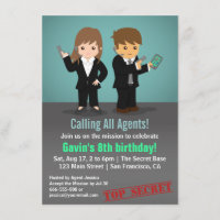Fiesta de Cumpleaños del Agente Secreto
